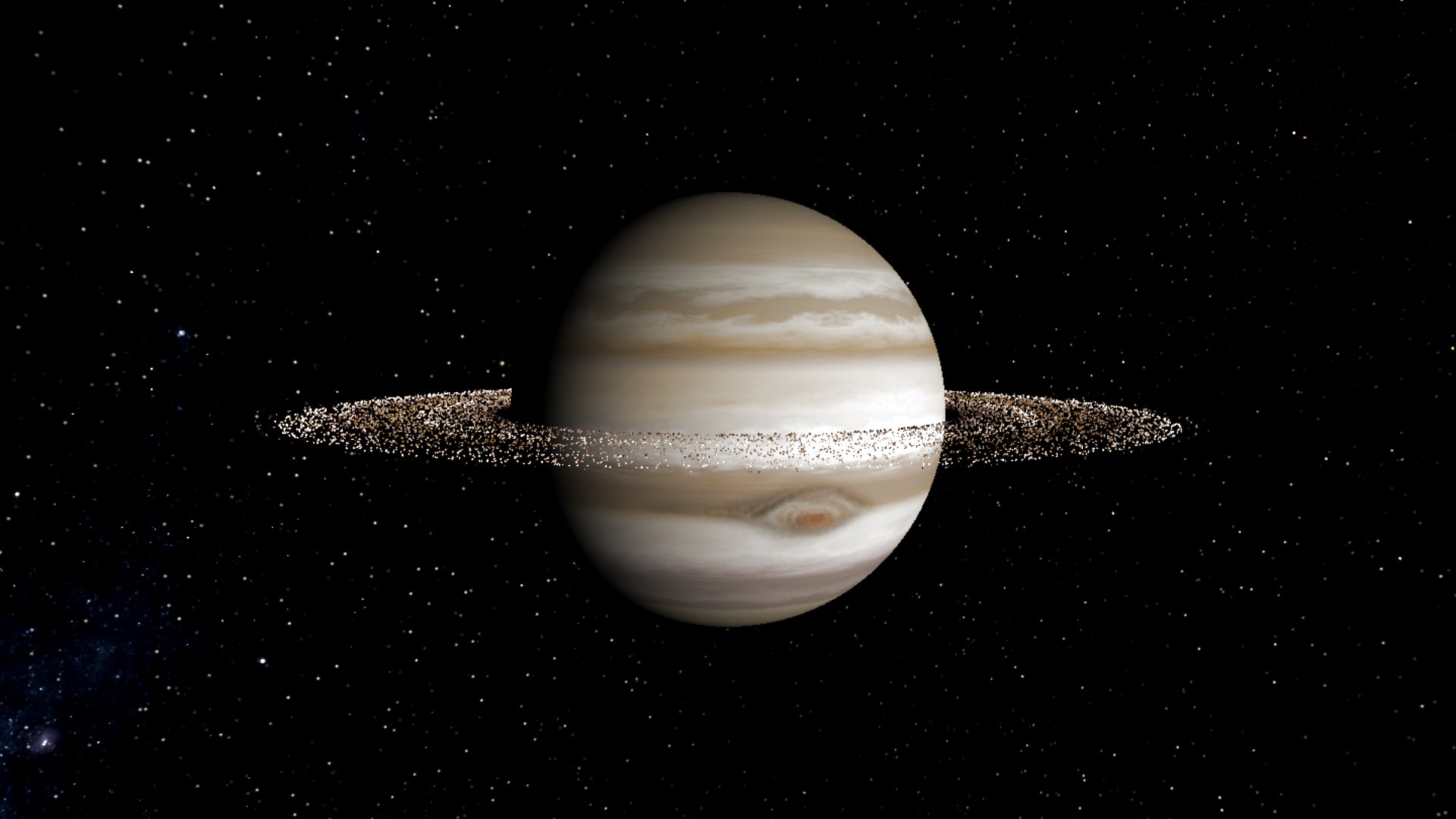 Astronomers solve the mystery of Jupiter's missing rings | The Independent