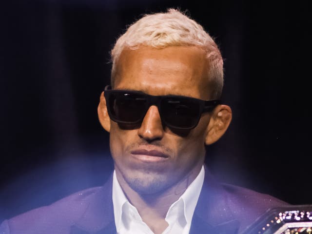 <p>Former UFC lightweight champion Charles Oliveira</p>