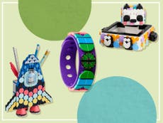 The Lego dots range helps to build kids’ creativity through arts and crafts