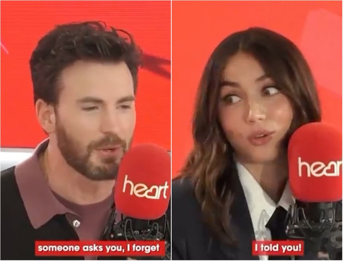 Chris Evans says Ana de Armas warned him against revealing he was looking for love