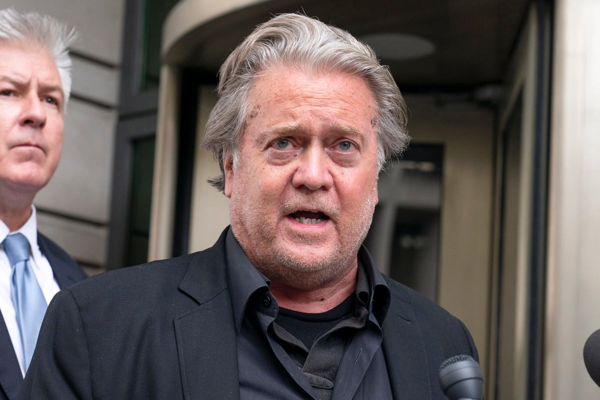 Prosecutors say Steve Bannon ‘chose allegiance to Trump’ as deliberations begin in January 6 contempt trial