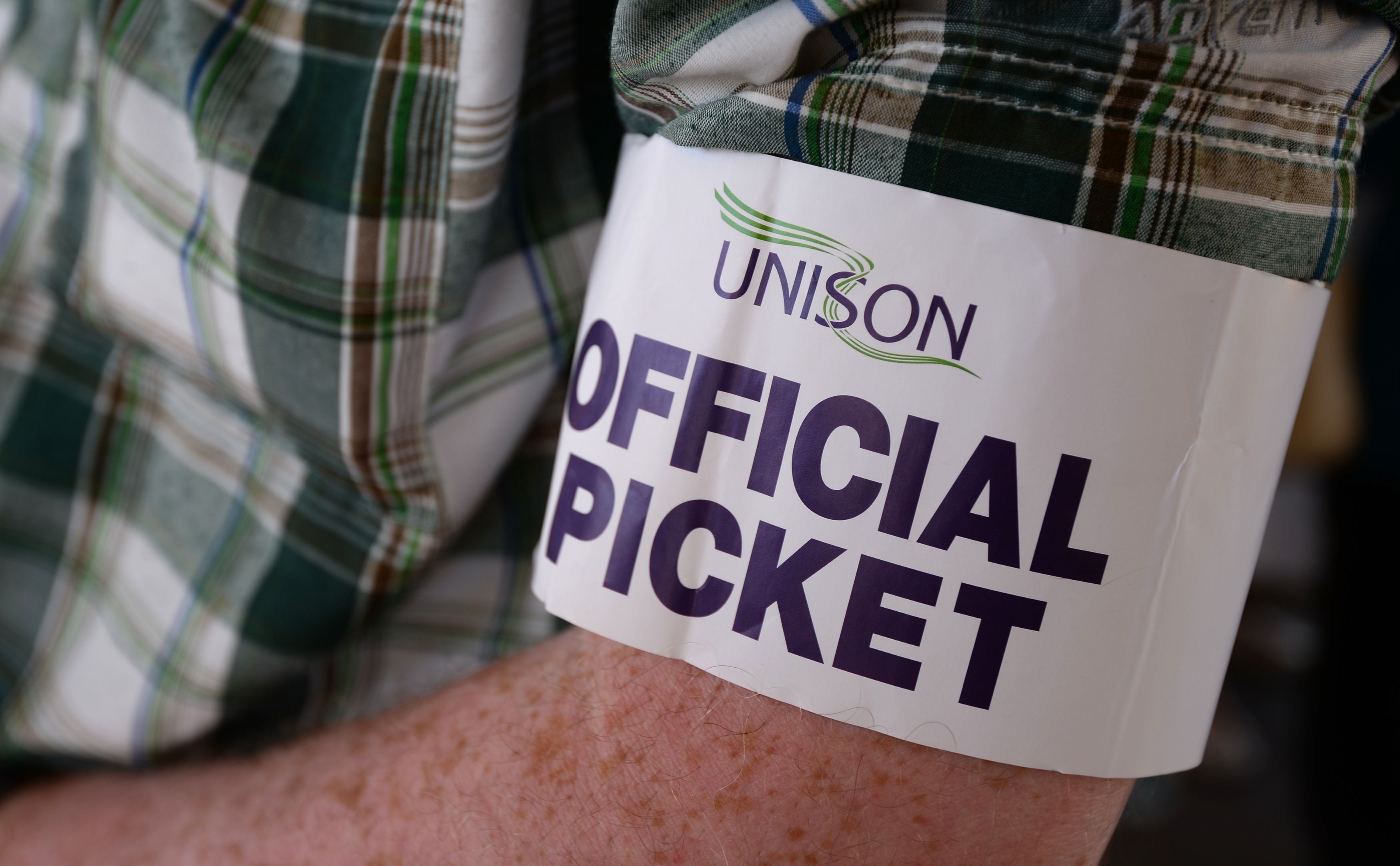 Members of Unison will walk out for three days from Friday July 29 (PA)