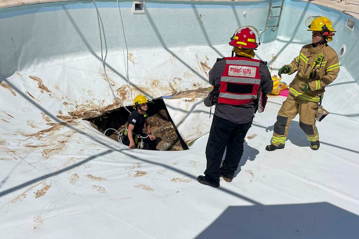 Israel Deadly Pool Sinkhole