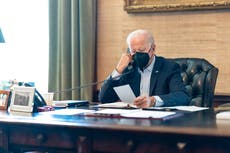 Biden finishes Covid drug treatment Paxlovid and feels well enough to exercise, White House physician says