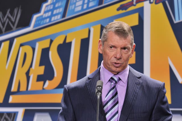 <p>WWE founder Vince McMahon has been sued by a former employee for allegedly sex trafficking her to court prospective wrestlers </p>