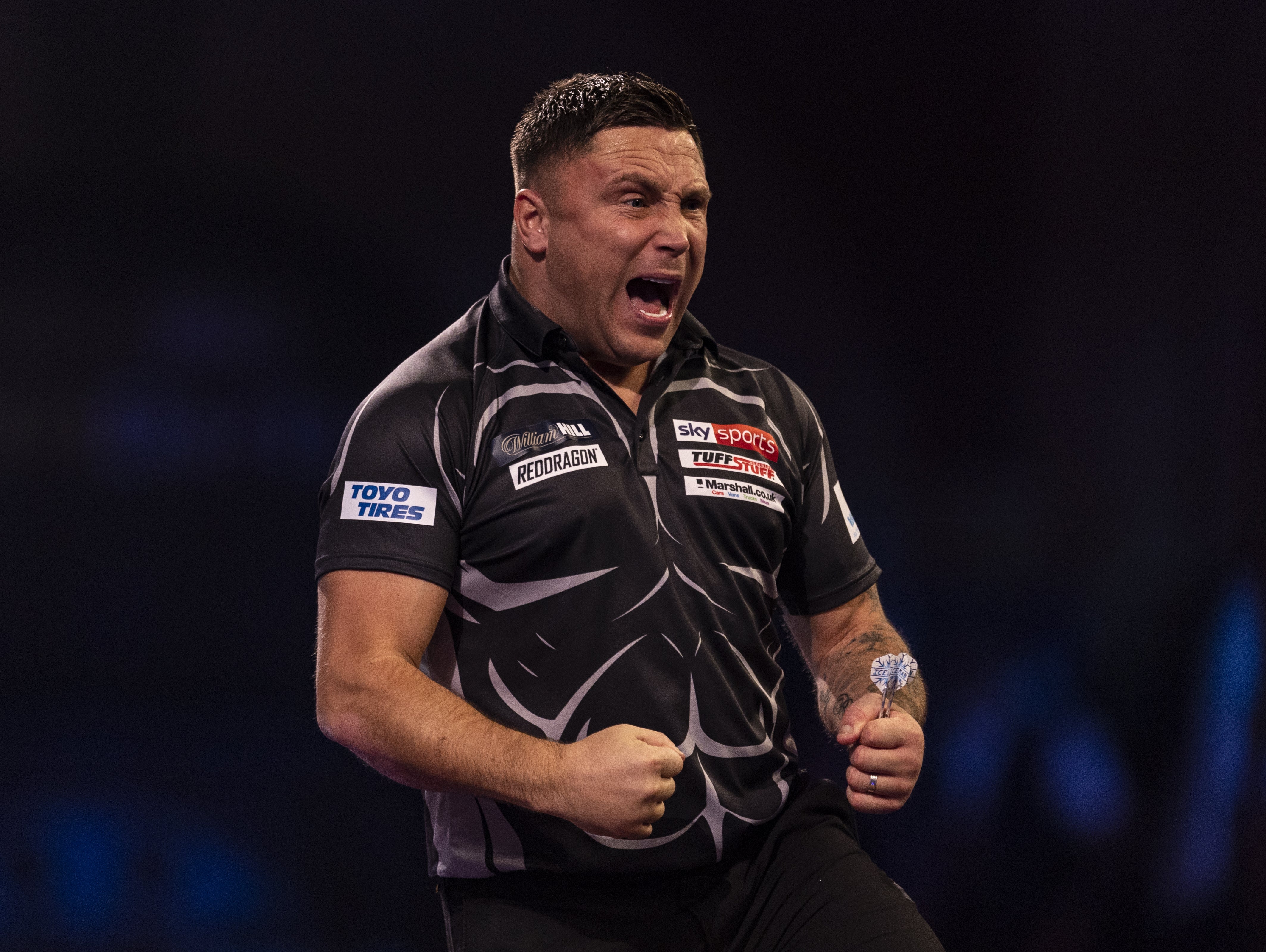 Wales’ Gerwyn Price has reached the semi-finals of the World Matchplay for the first time (Steven Paston/PA)