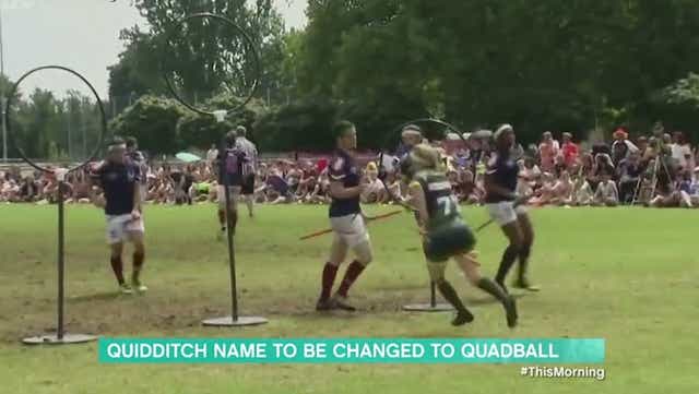 <p>Quidditch to be renamed 'Quadball' to distance it from JK Rowling</p>