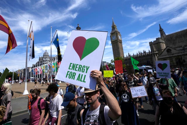 Britain Climate Protest