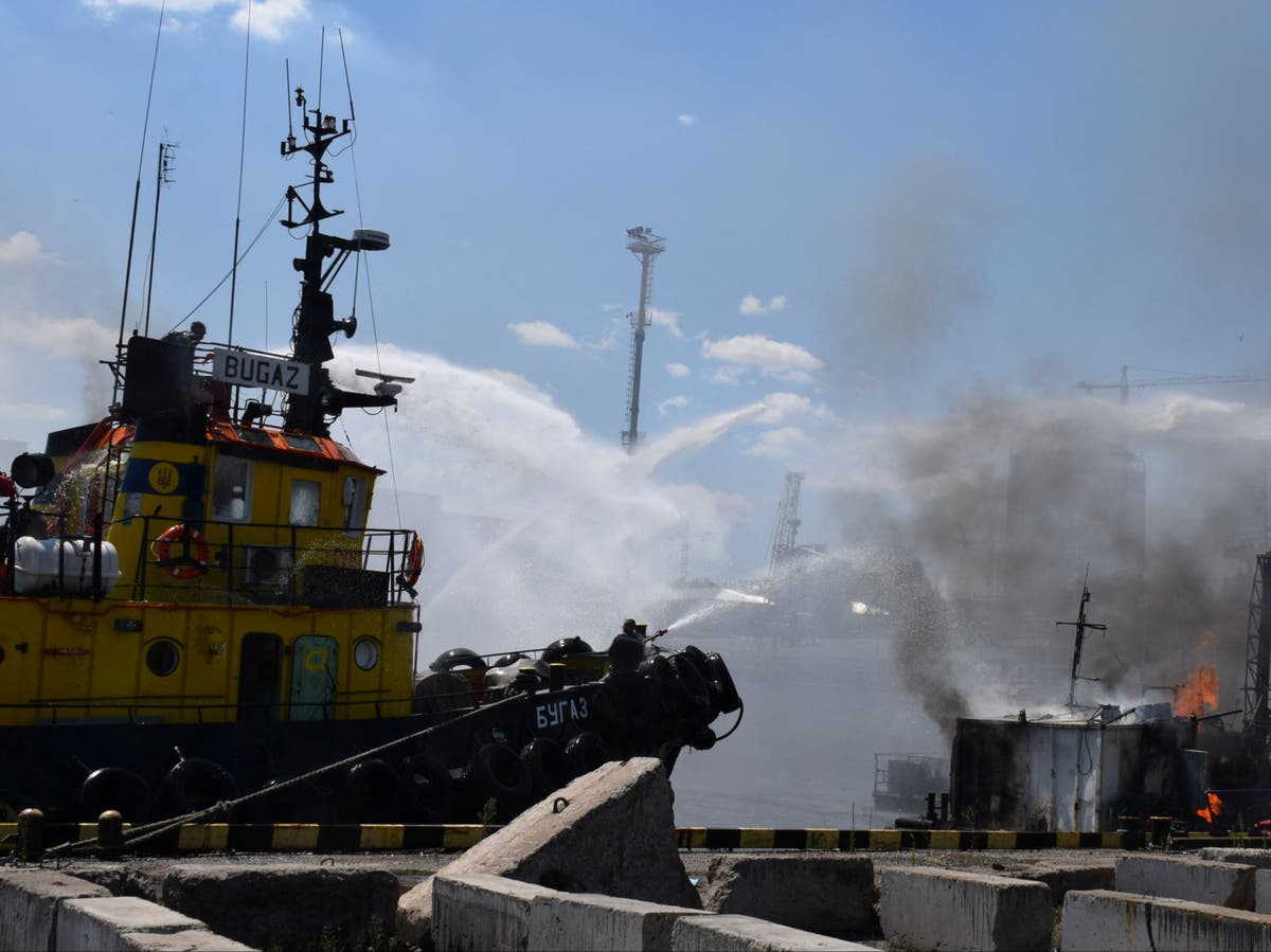 Plucie w twarz: Ukraina potępia atak na Odessę kilka godzin po transakcji zbożowej