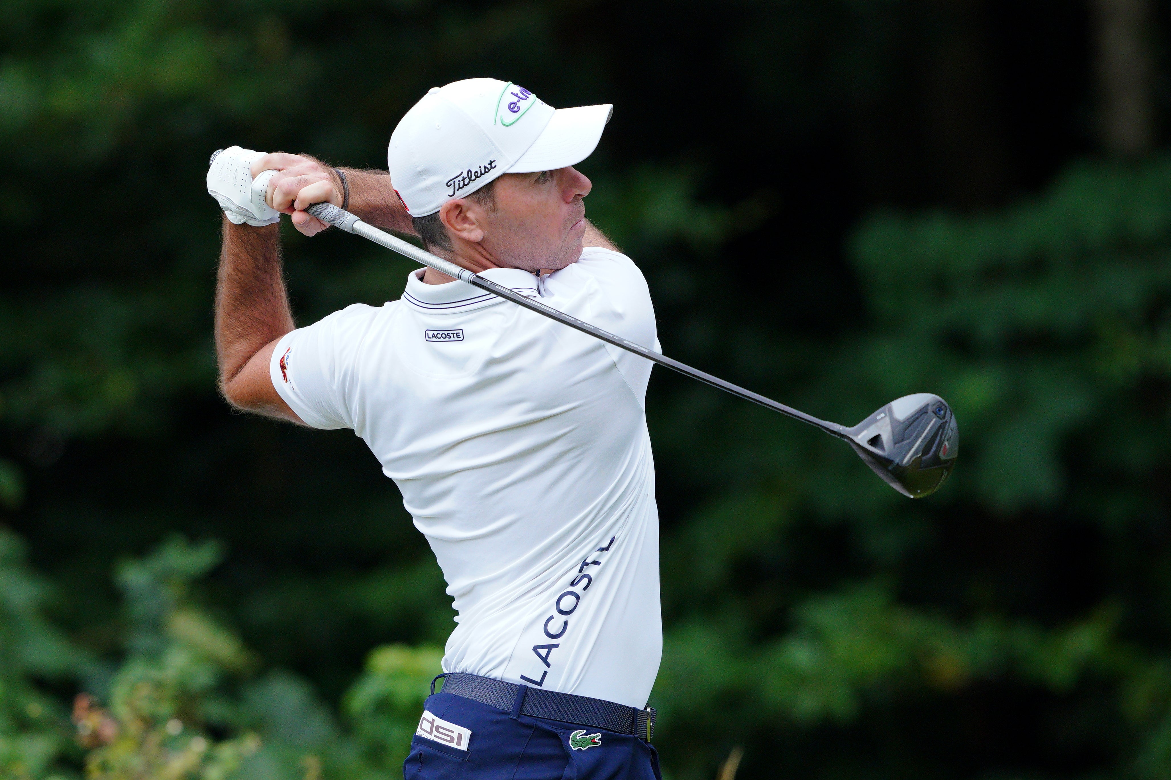 Julien Guerrier led after three rounds of the Cazoo Classic (Peter Byrne/PA)