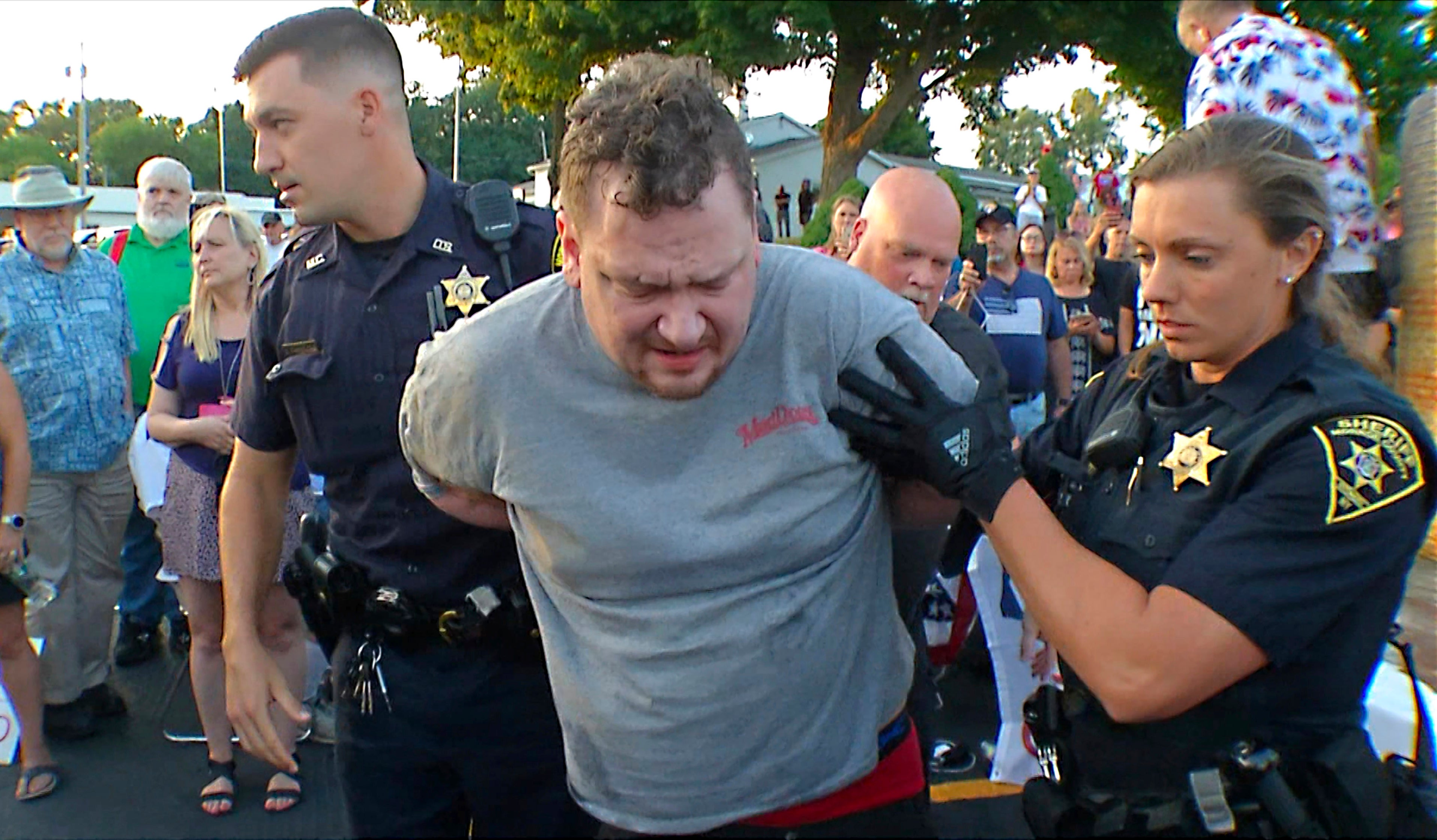 Election 2022 New York Governor Zeldin Attacked