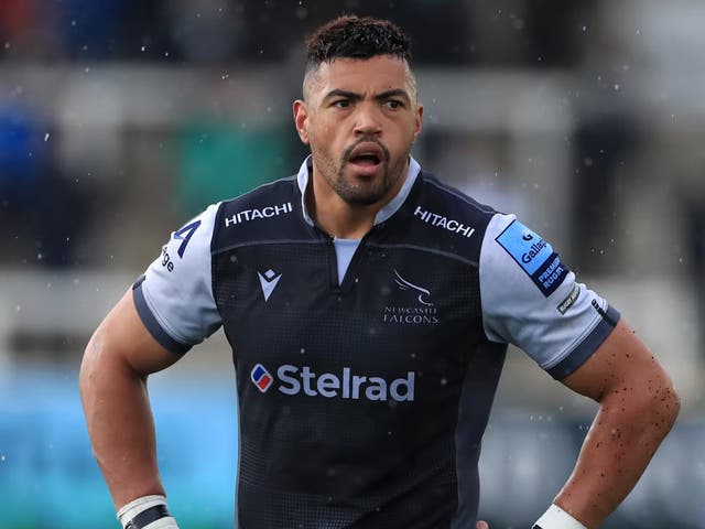 Luther Burrell, who played 15 Tests for England between 2014 and 2016, left Newcastle this summer (Mike Egerton/PA)