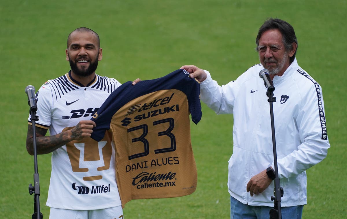 Alves passes medical tests and signs with Mexico's Pumas | The Independent