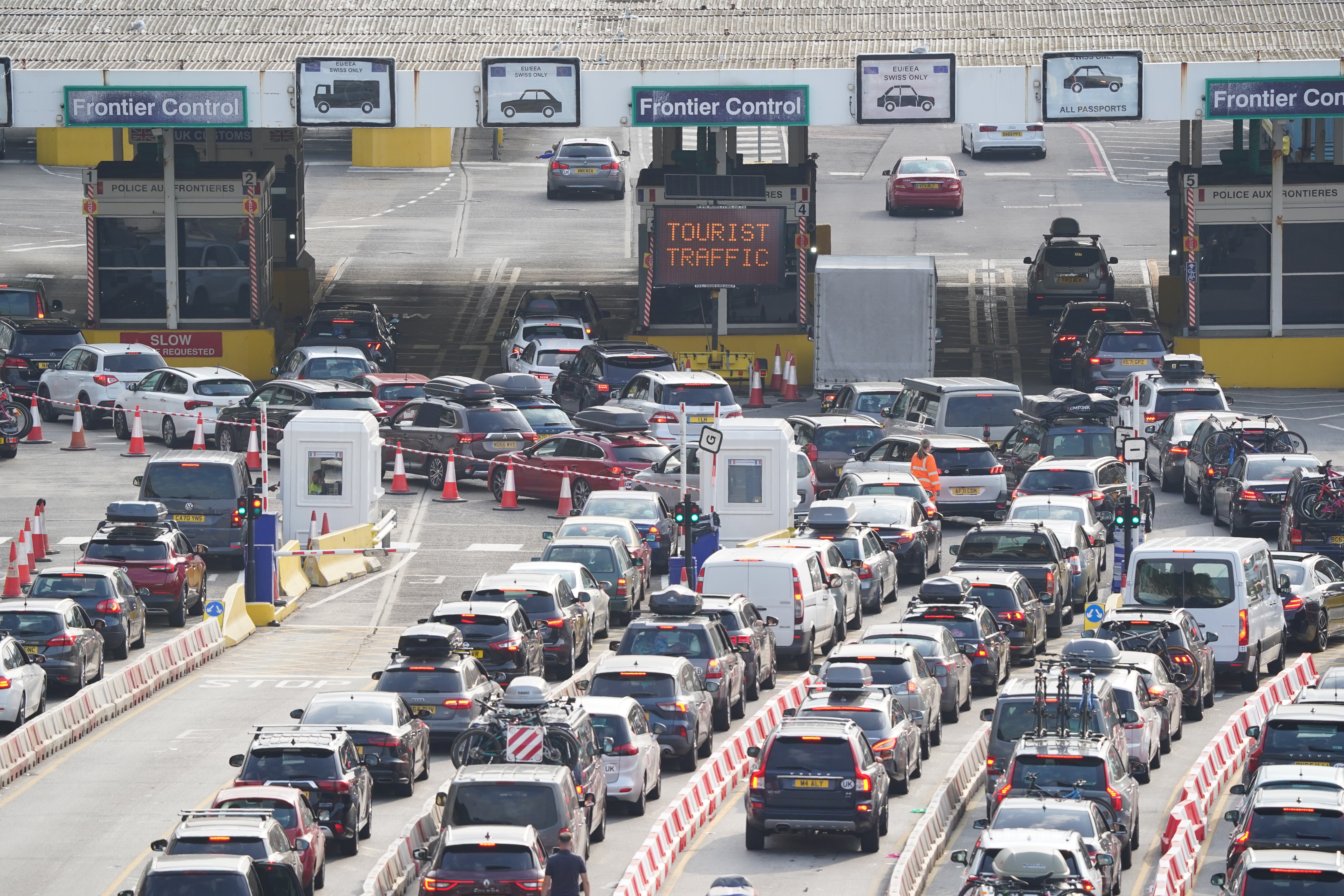 Roads to Port of Dover ‘flowing normally’ after days of traffic chaos (Gareth Fuller/PA)