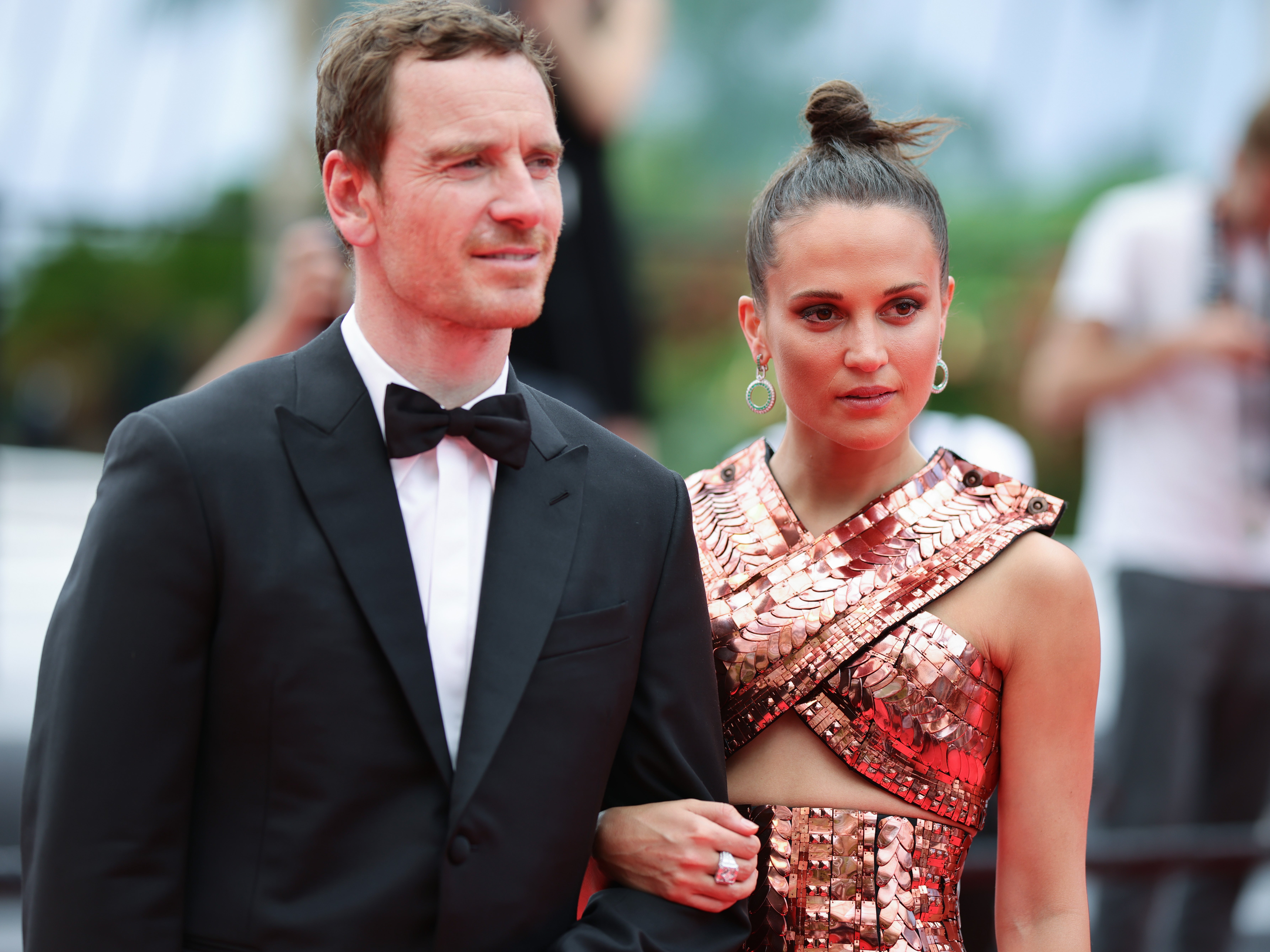 Alicia Vikander and Michael Fassbender welcomed a baby son last year