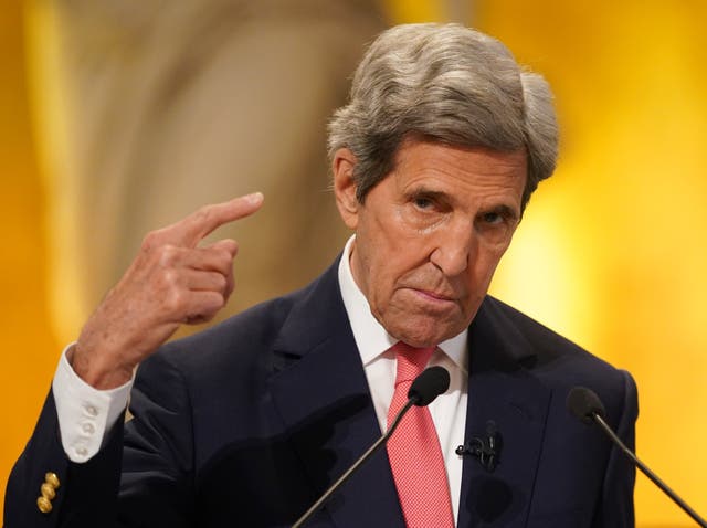 <p>John Kerry, US special presidential envoy for climate</p>