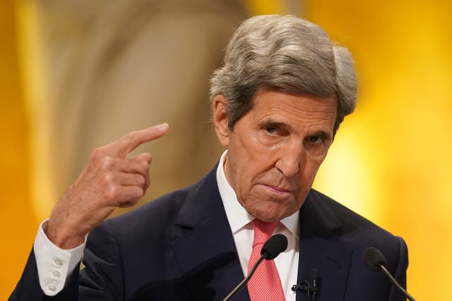 <p>John Kerry, US special presidential envoy for climate</p>