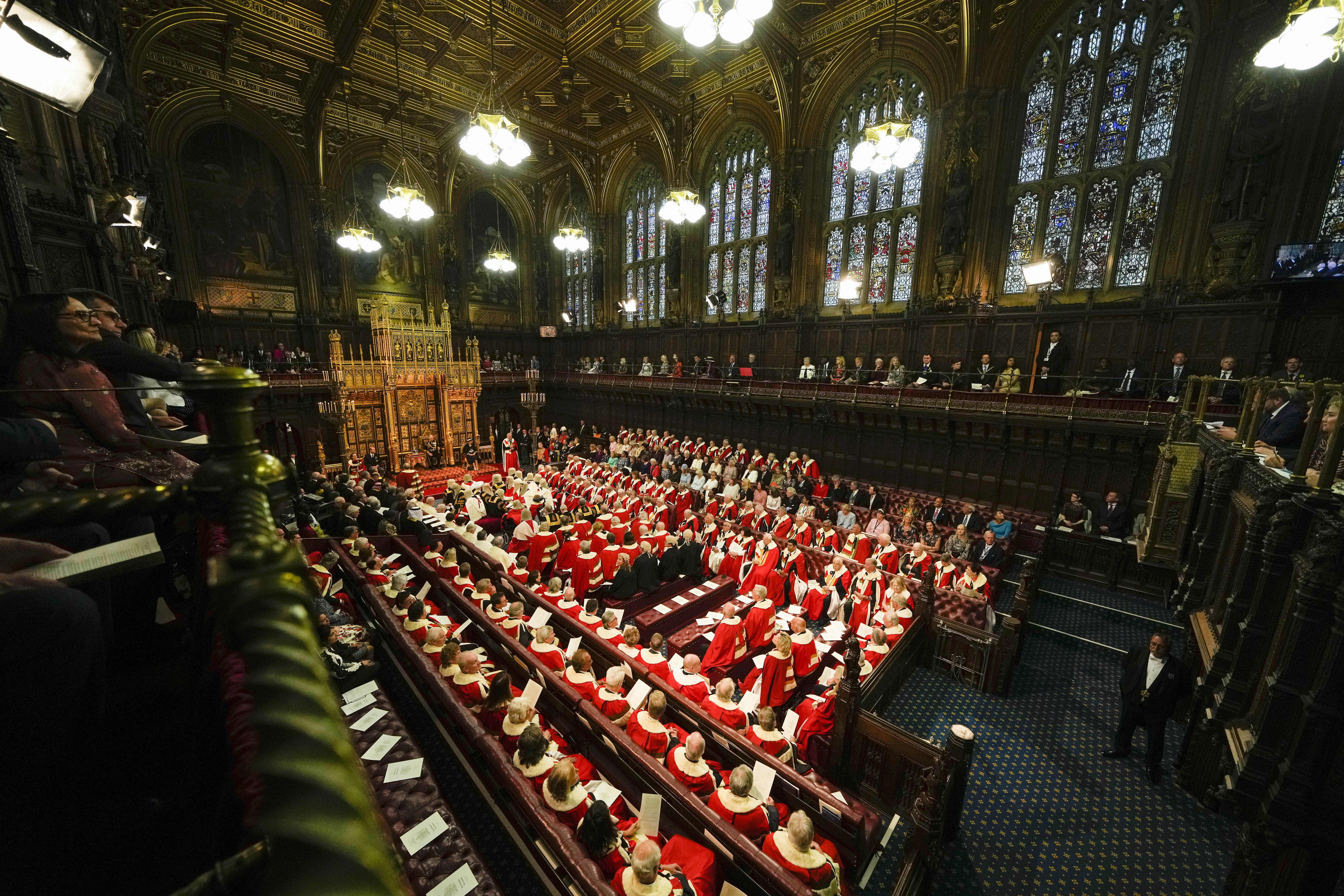 A former lord speaker has warned against creating more lords (Alastair Grant/PA)
