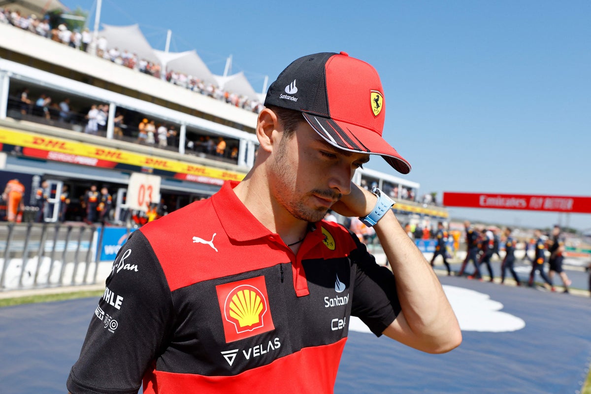 Charles Leclerc admits ‘mistake’ behind French Grand Prix crash