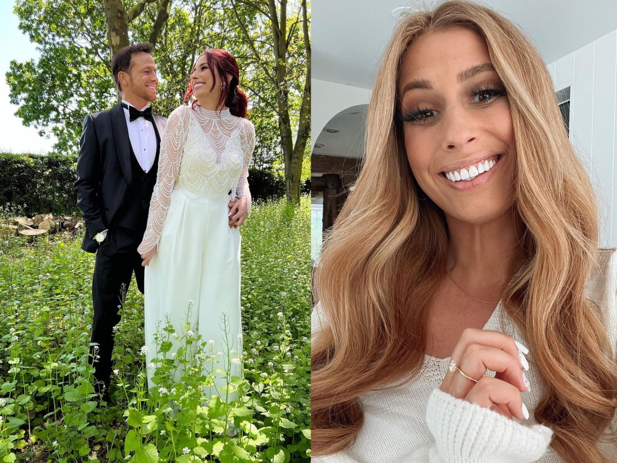 Stacey Solomon takes break from social media to 'enjoy every second' of wedding to Joe Swash | The Independent