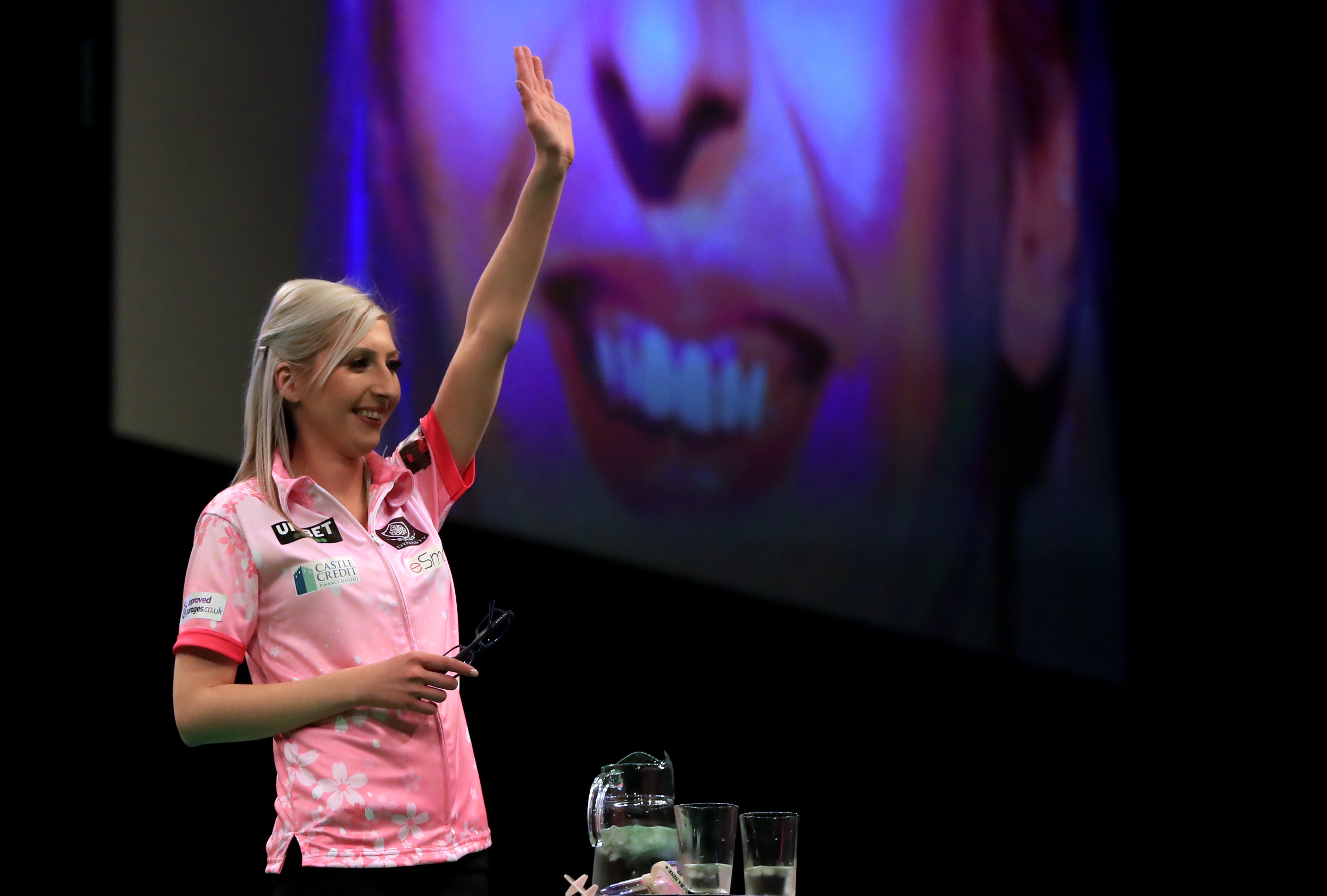 Fallon Sherrock won the inaugural Women’s World Matchplay in Blackpool (Simon Cooper/PA)