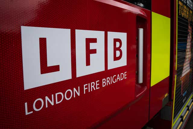London Fire Brigade is dealing with multiple weather-related blazes (Aaron Chown/PA)