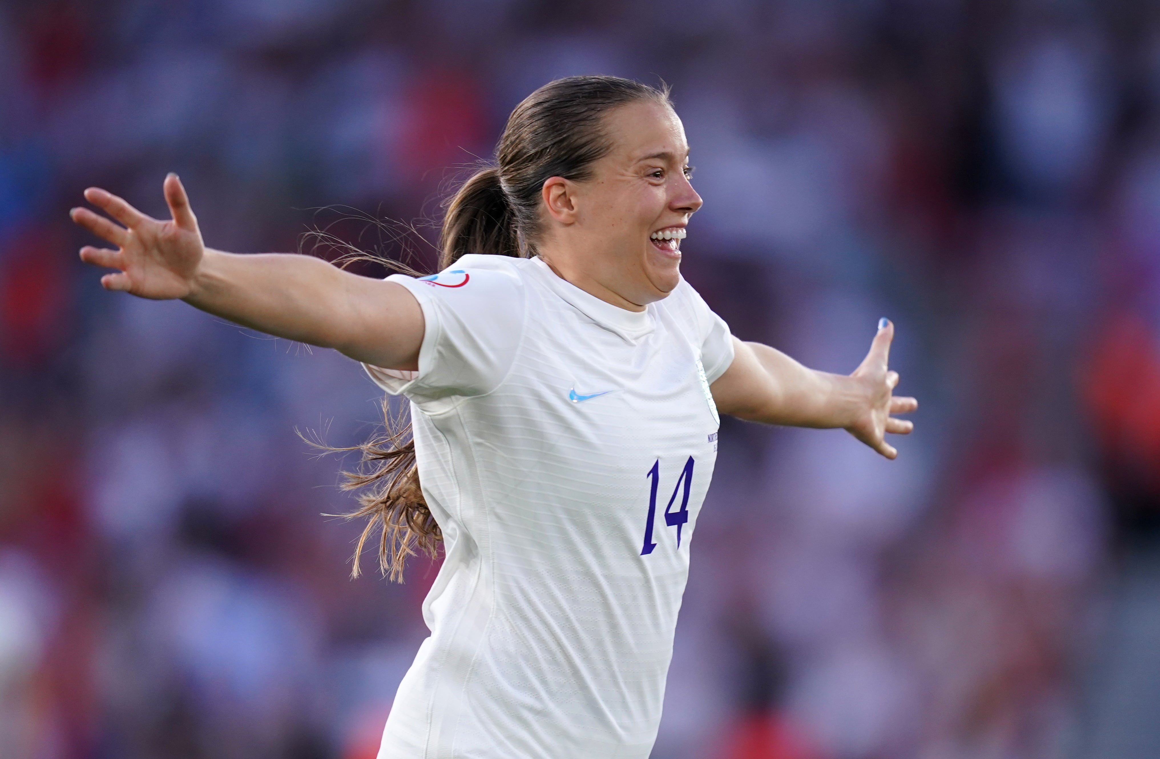 Fran Kirby wants to give people in England something to celebrate by winning Euro 2022 with the Lionesses (John Walton/PA).