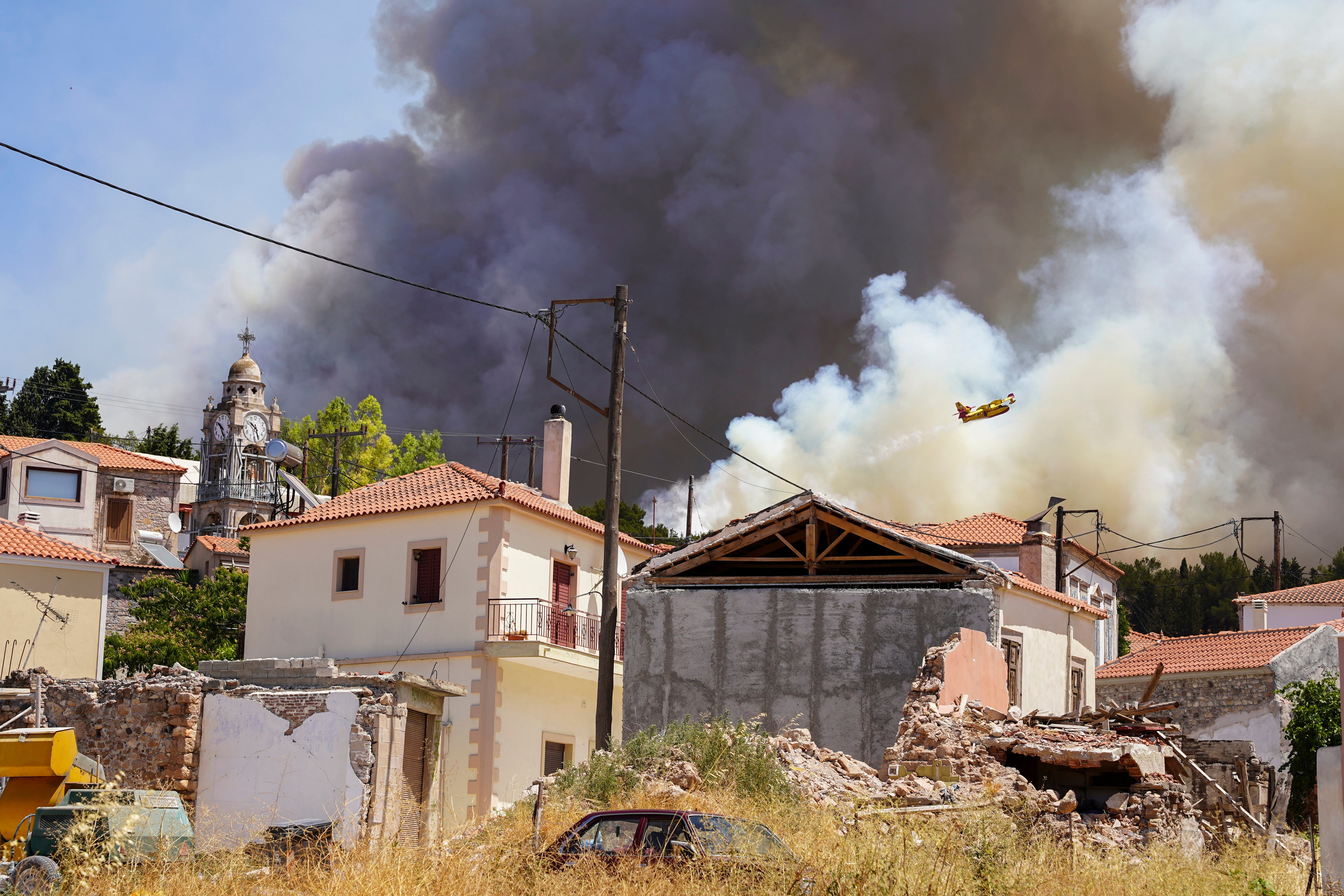 Greece Wildfires