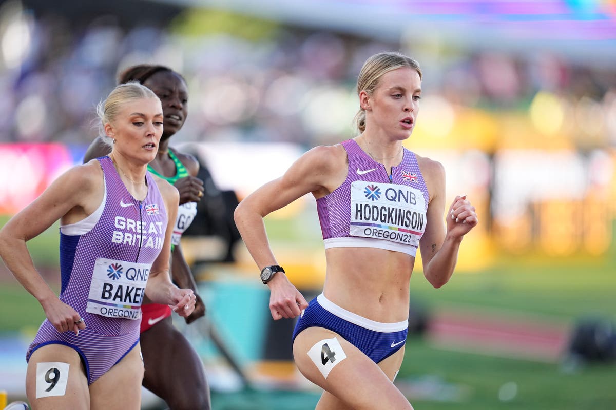 Keely Hodgkinson wins silver on final day of World Championships