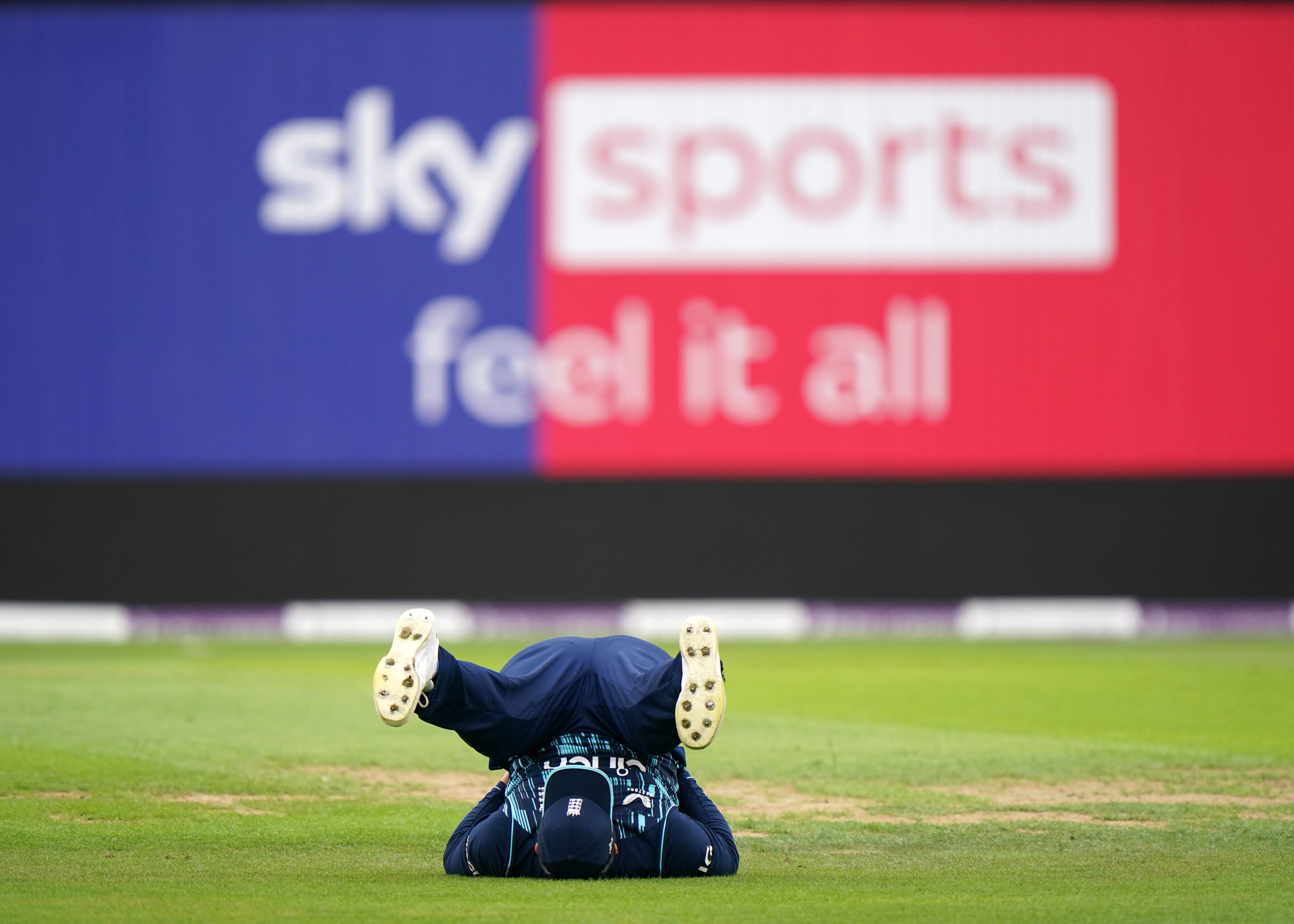 England’s Jason Roy during the rained-off third One-Day International match against South Africa at Headingley (Tim Goode/PA)