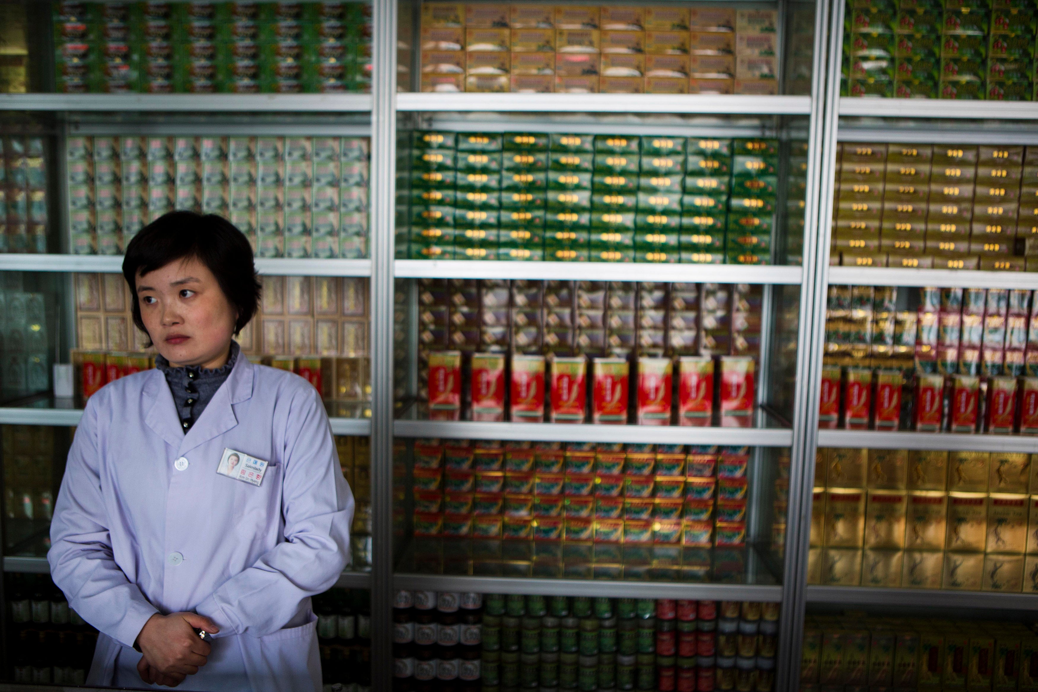 Virus Outbreak North Korea Traditional Medicine