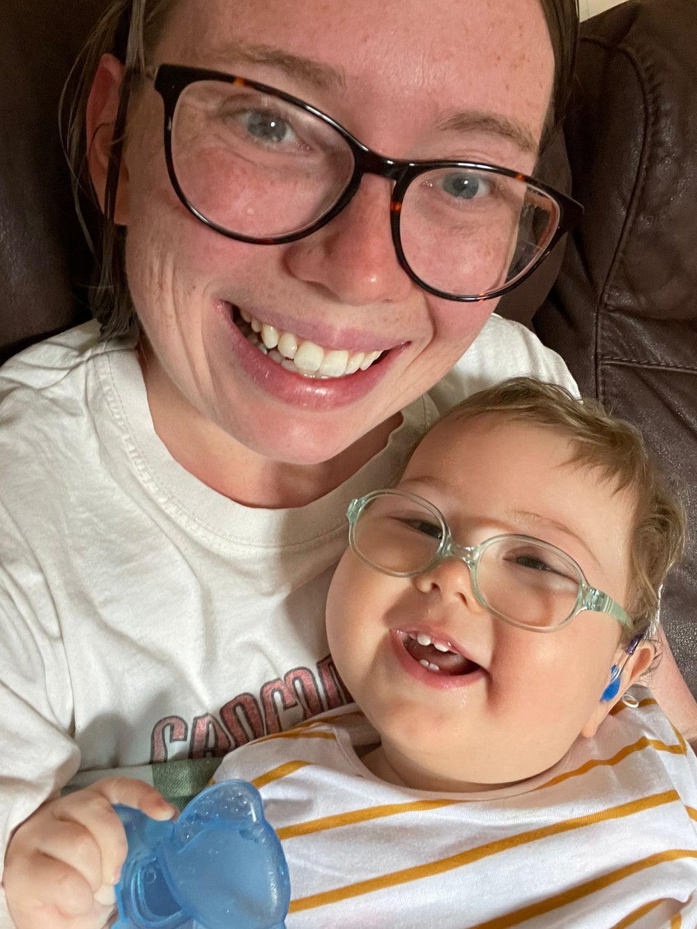 Libby Francis, 29, with her son, Zack Reilly (Collect/PA Real Life)