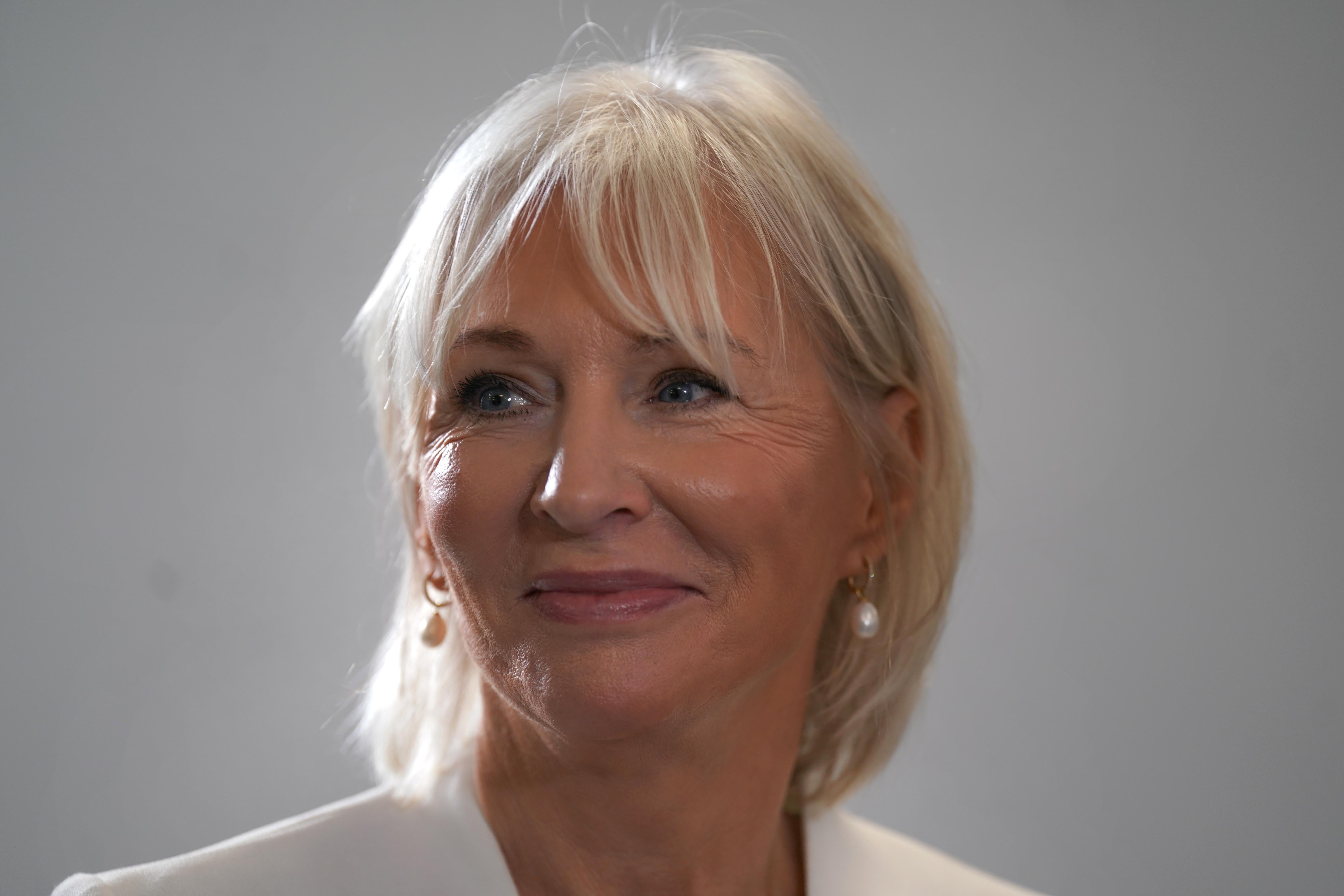 The tweet by Culture Secretary Nadine Dorries was criticised