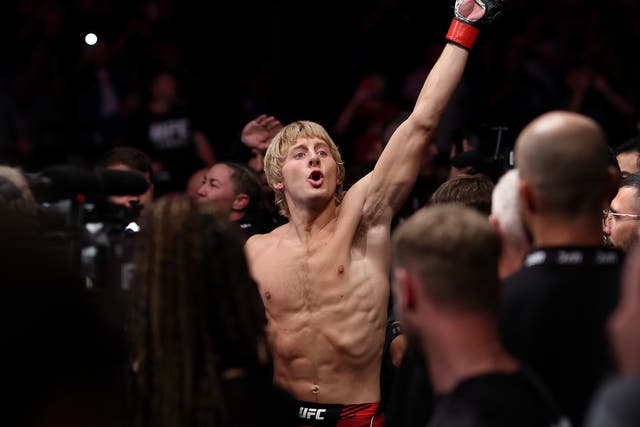<p>Paddy Pimblett was once again the star of UFC London, winning via submission</p>