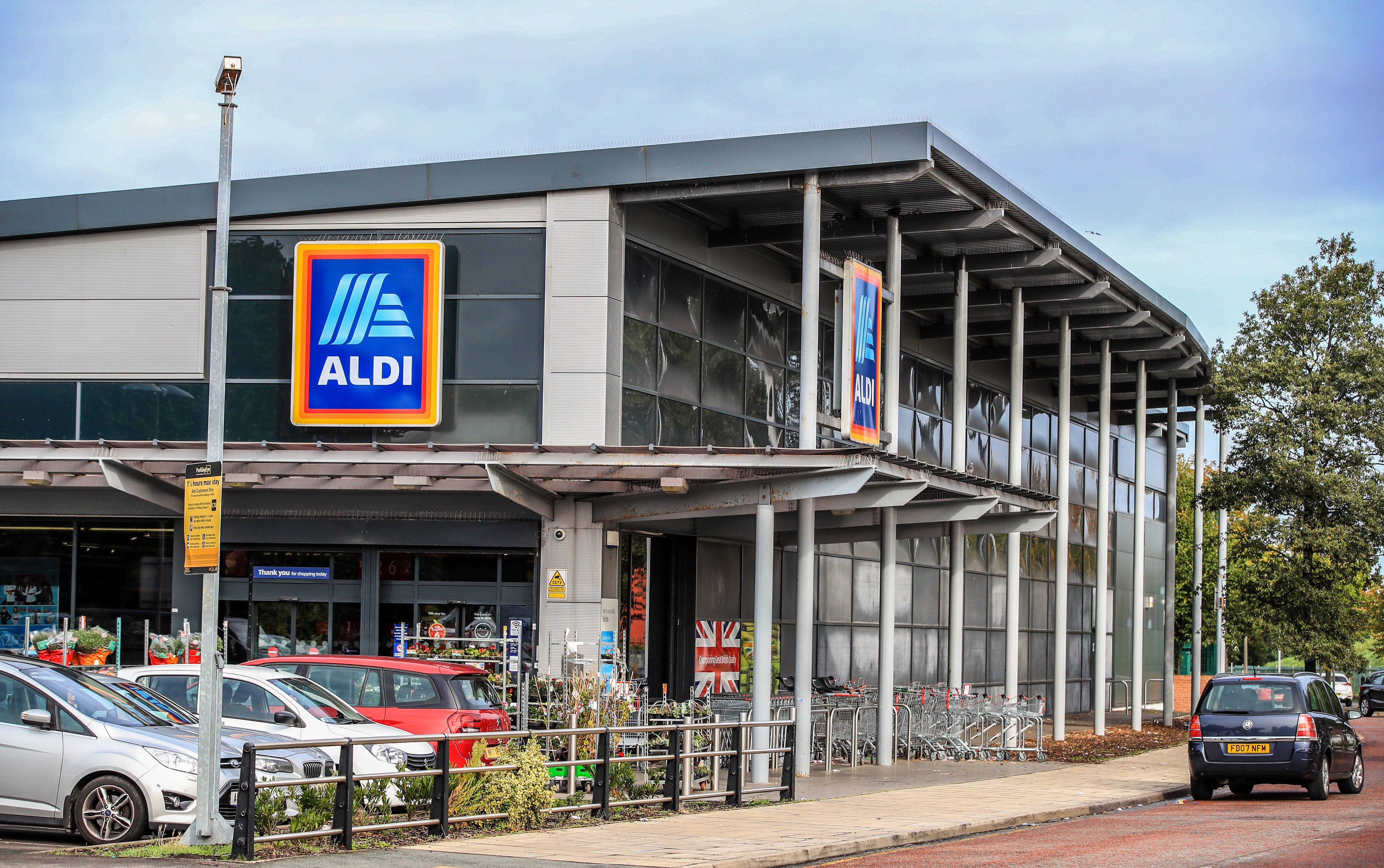 Aldi has said will hand 26,000 workers a pay rise, just five months after a previous increase (Peter Byrne/PA)