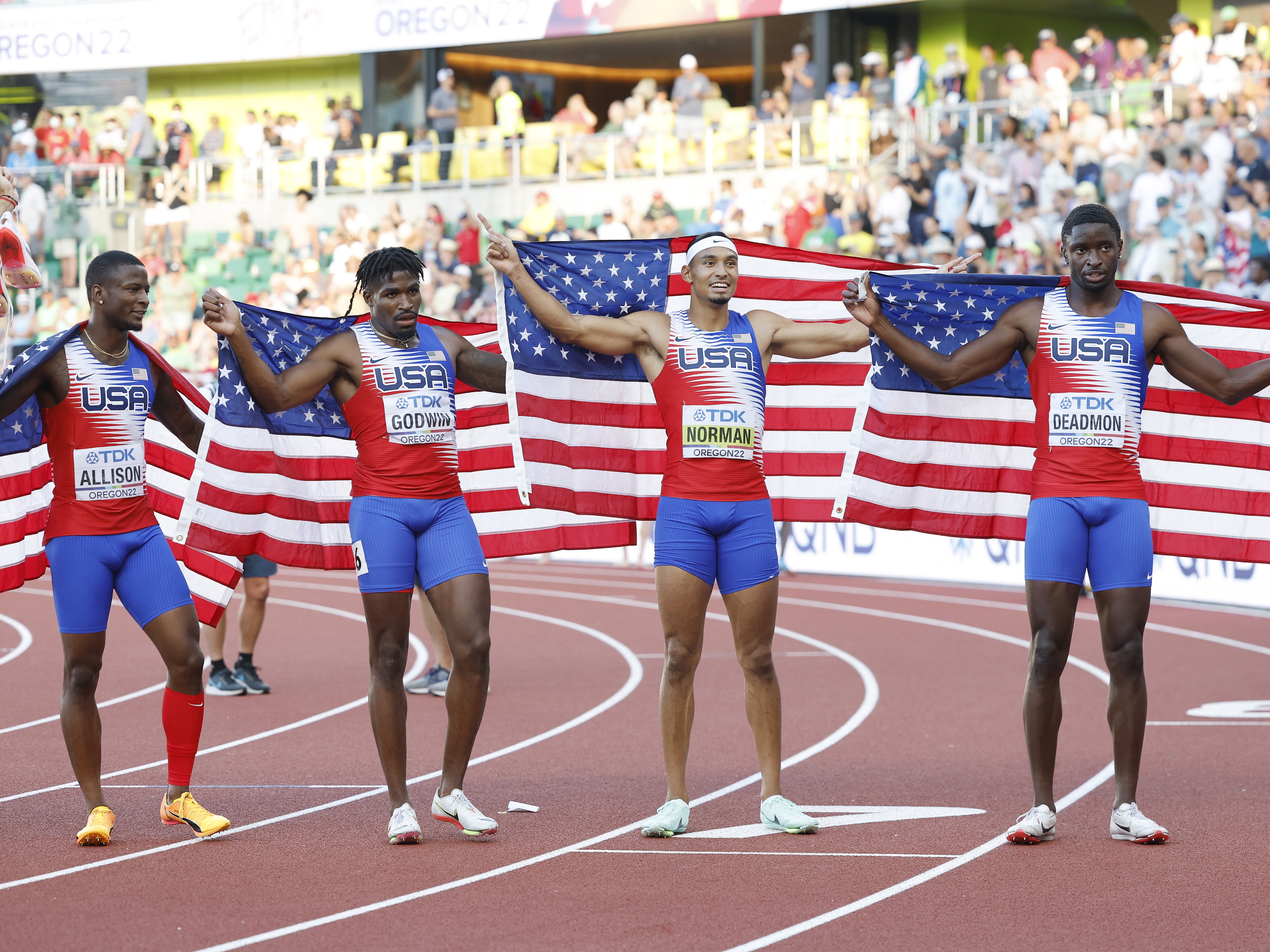 The World Championships were held in America for the first time