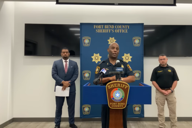 <p>Sheriff Eric Fagan with the Fort Bend County Sheriff’s Office said during a press conference that a 71-year-old man was fatally mauled by a pack of dogs last week</p>