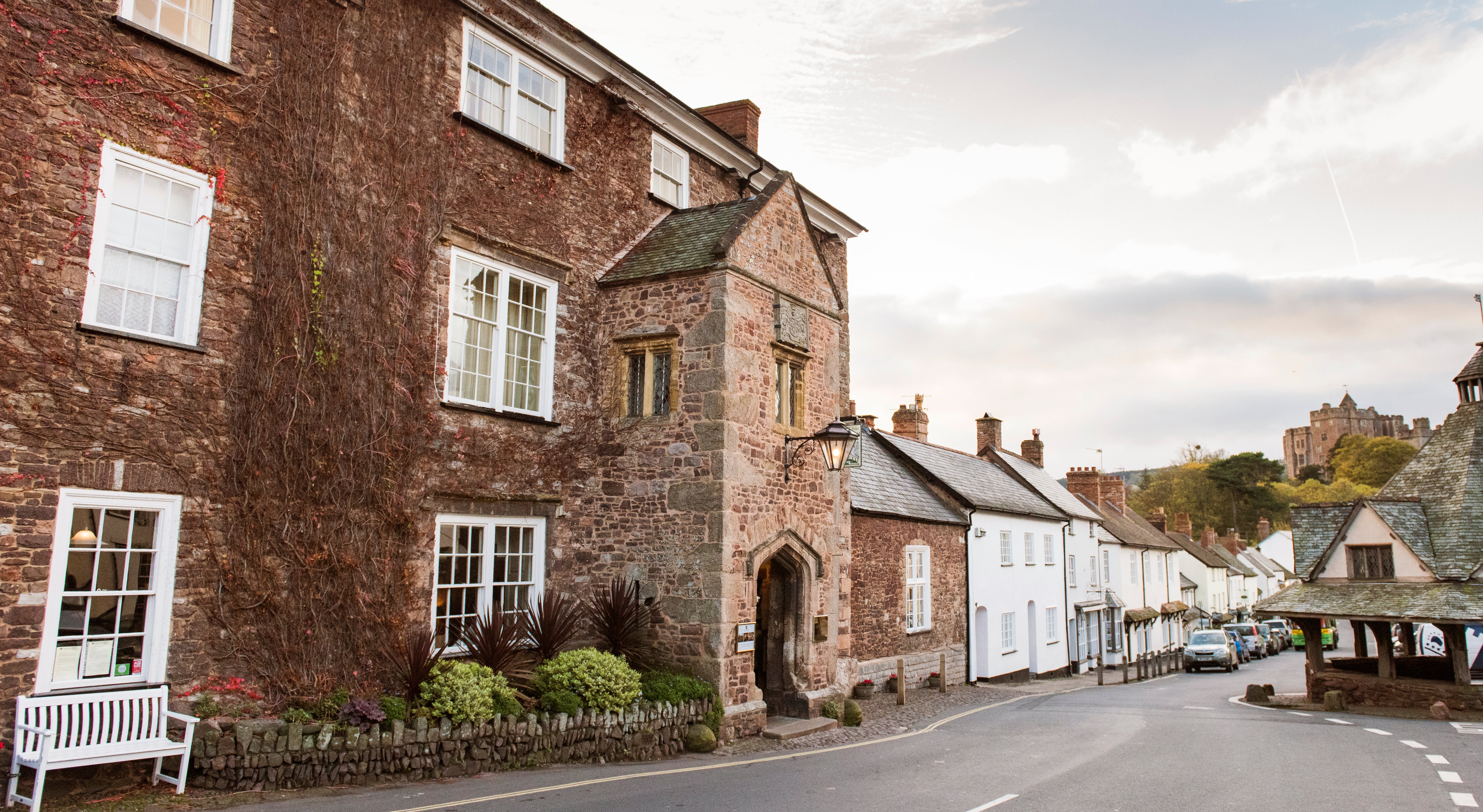 Stay just a stones’ throw from the lovely Dunster Castle