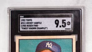 Rare 1952 Mickey Mantle baseball card going up for auction | The Independent Rare 1952 Mickey Mantle baseball card going up for auction | The Independent