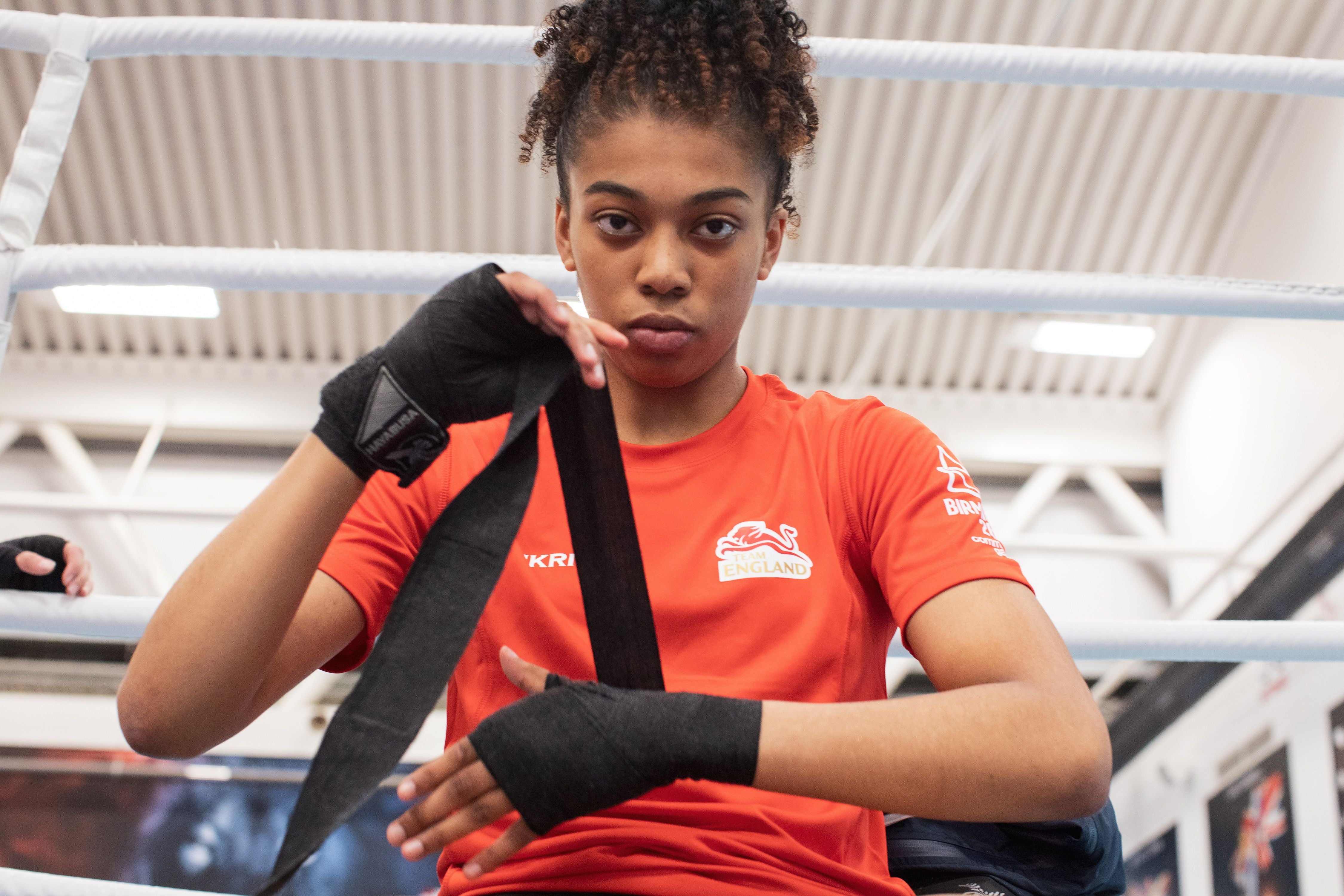 Sameenah Toussaint has risen from an inauspicious start to her boxing career (Team England/PA handout)