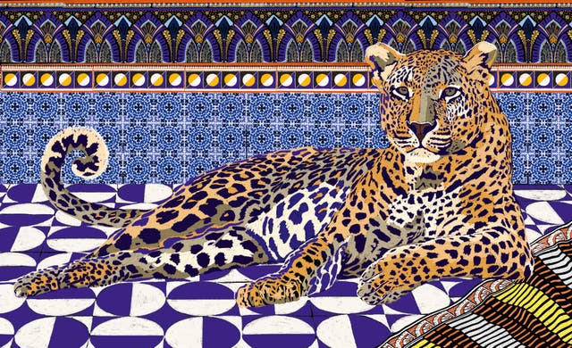 <p>Leopard artwork</p>