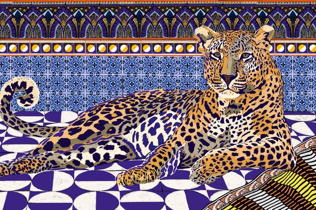 <p>Leopard artwork</p>