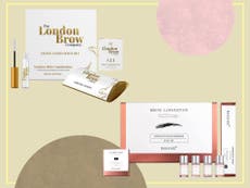 7 best eyebrow lamination kits for creating bushy brows at home