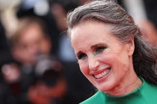 Andie MacDowell says her grey hair has made her dating life ‘better’