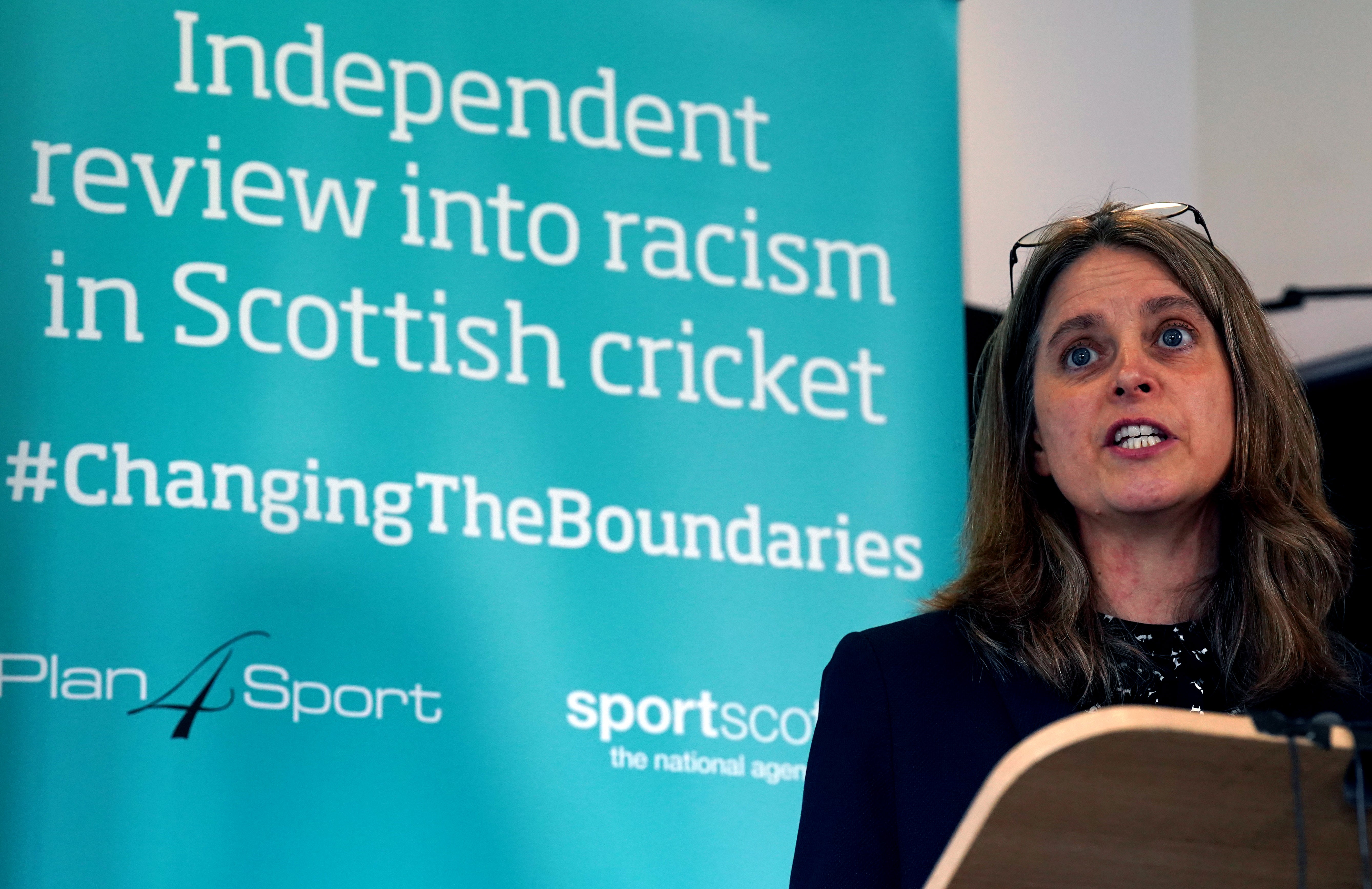 Louise Tideswell of Plan4Sport was shocked at Cricket Scotland’s racism (Andrew Milligan/PA)