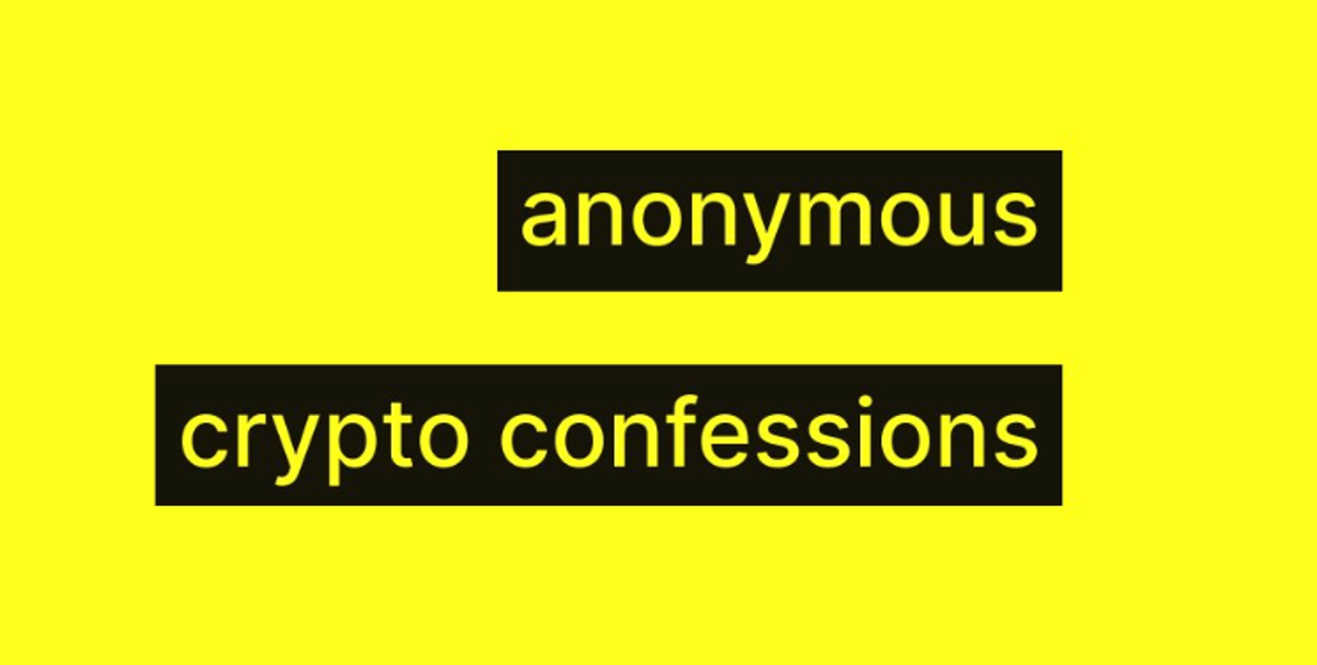 Anonim bir kripto itiraf kutusu, yatırımcıların kayıp ve umutsuzluk hikayelerini nasıl ortaya çıkarıyor?