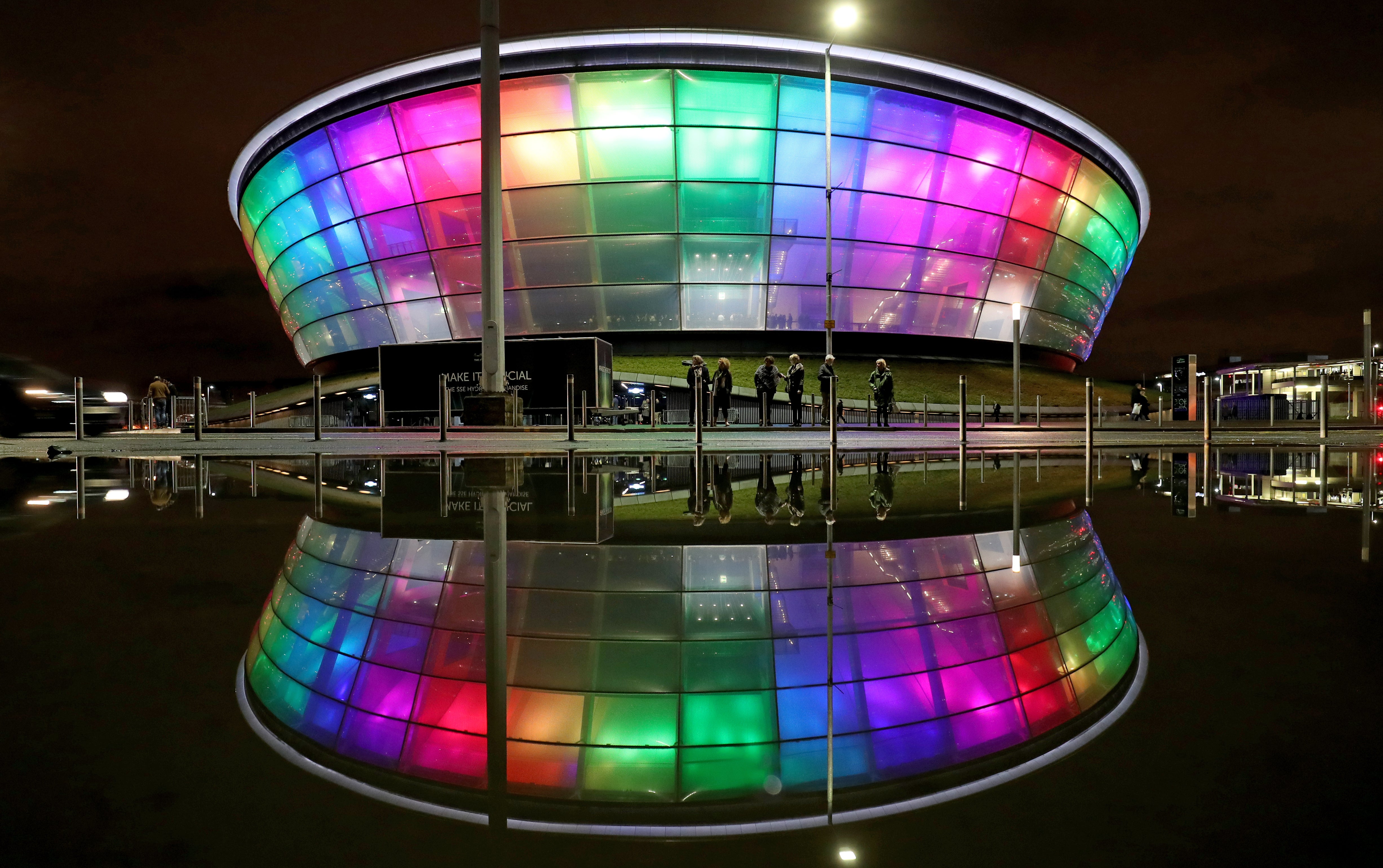 The OVO Hydro in Glasgow could host the Eurovision Song Contest in 2023 (Archive/PA)