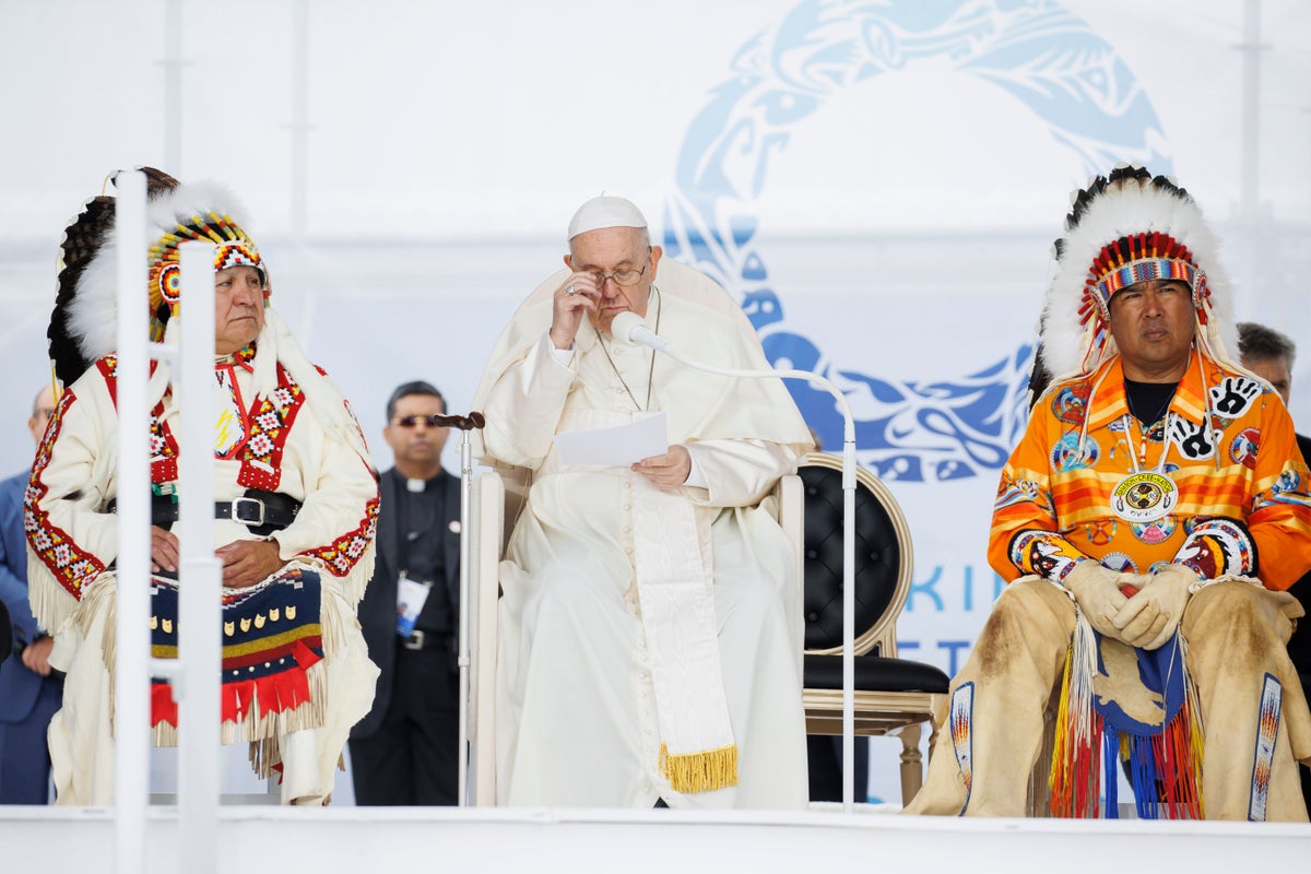 Pope Francis arrives in Canada to apologise to indigenous communities ...