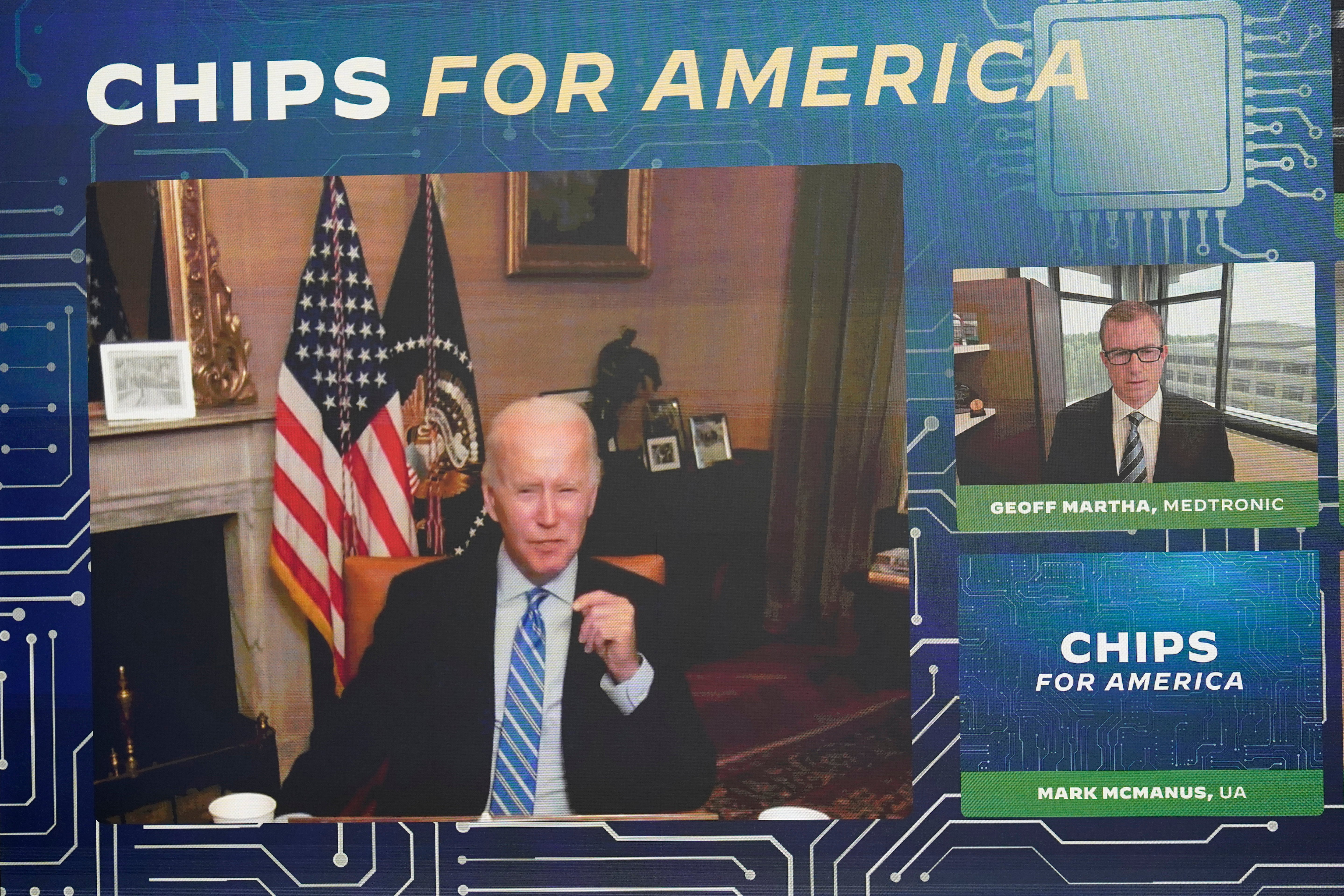 Biden Presses Computer Chips Case In Advance Of Senate Vote | The ...