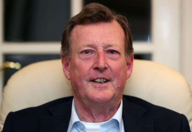 File photo dated 8/4/2018 of former UUP Leader David Trimble reflects on the Good Friday agreement at his home in Lisburn Northern Ireland. The former Northern Ireland first minister has died, the Ulster Unionist Party has announced. Issue date: Monday July 25, 2022.